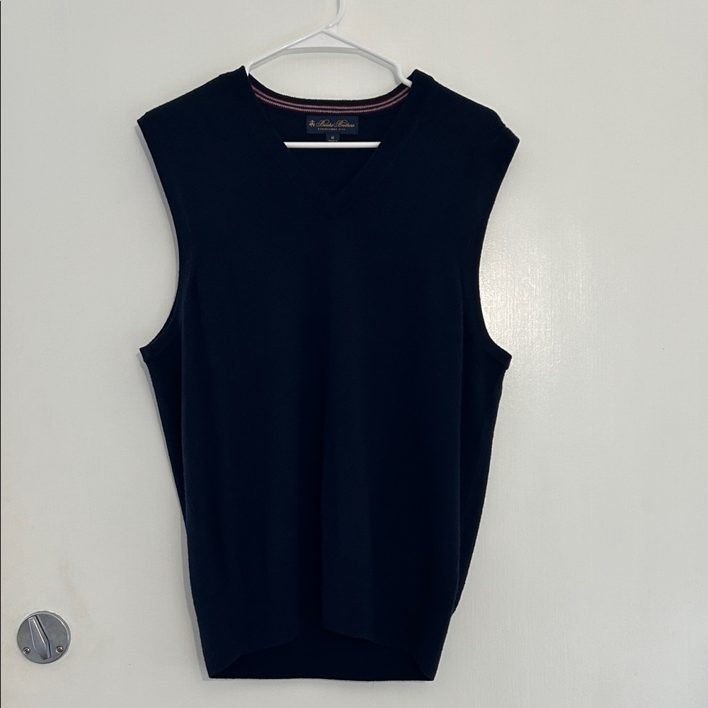 Brooks Brothers Black Vest
